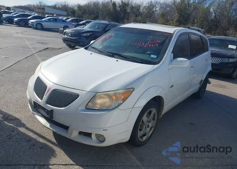 2005 Pontiac Vibe z USA, uszkodzony, nr VIN 5Y2SL63875Z432141
